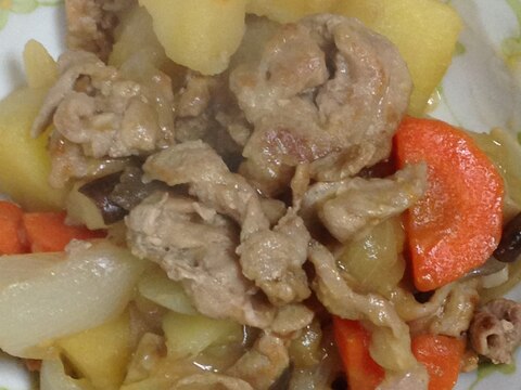 煮物 豚肉 椎茸 にんじん じゃがいも 玉ねぎ レシピ 作り方 By Faiten8 楽天レシピ 煮物 豚肉 椎茸 にんじん じゃがいも 玉ねぎ レシピ 作り方 By Faiten8 楽天レシピ